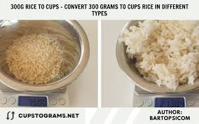 300g rice to cups convert 300 grams