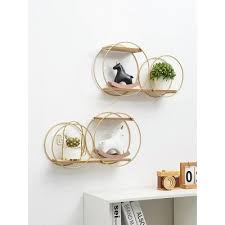 Dual Circular Wall Mounted Shelf Uhq