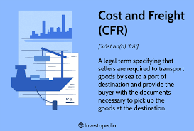 what is cost and freight cfr in