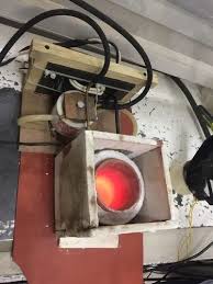 cast iron induction melting furnace