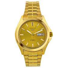 seiko 5 all gold plated stainless steel