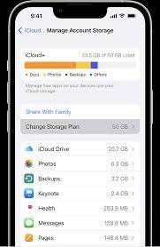 downgrade or cancel your icloud plan