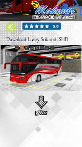 Kalau tadi hd, nah sekarang shd? Livery Bus Makmur Srikandi Shd Fur Android Apk Herunterladen