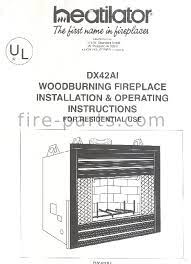 Dx42ai Manual Fire Parts Com