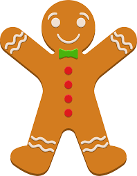 Gingerbread man clipart design illustration 9399168 PNG