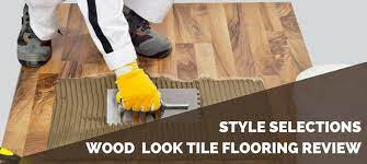 style selections wood look tile review