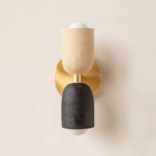 Ceramic Up Down Slim Wall Sconce By In