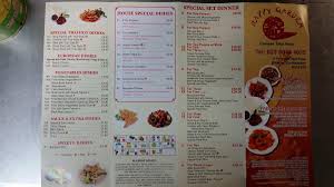 menu at happy garden fast food southton
