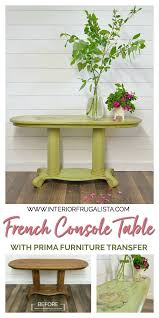 French Country Console Table Makeover