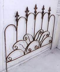 Wrought Iron Sunburst Fence Metal