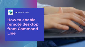 enable remote desktop from command line
