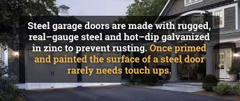 Steel Garage Door Construction Types