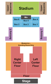 House Of Blues Seating Chart Boston