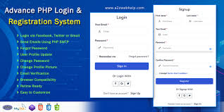 secure login registration system social