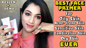 top5 best primer for oily acne e