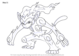 It is the final form of chimchar. Learn How To Draw Infernape From Pokemon Pokemon Step By Step Drawing Tutorials Pokemon Coloring Pages Pokemon Coloring Pages