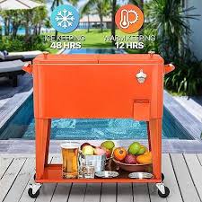 Magshion 80 Qt Rolling Cooler With
