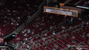 Veritable Rockets Seating Chart With Rows Toyota Center