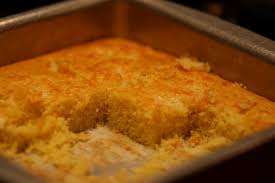 Custard cornbread with garlic and thyme. Polenta Cornbread A Happy Mistake Muffin Top