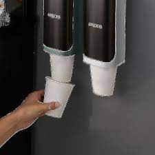 Wall Mounted Paper Cup Dispenser Rack