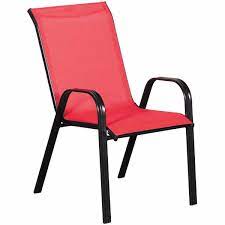 Beverly Patio Red Chair Bev Redchr