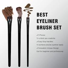 banidy angled eyebrow brushes set