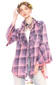 aratta lilac obsession shirt in