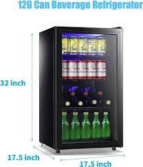 Wanai 120 Can Beverage Cooler And