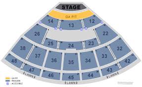 Blossom Music Center Cuyahoga Falls Oh Seating Chart View