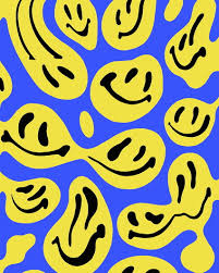 2 trippy face smiley face aesthetic hd