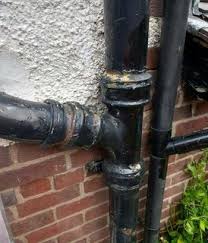 replace old cast iron soil pipes