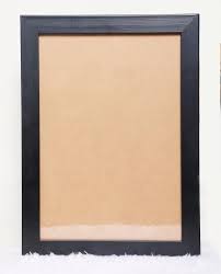black a4 size acrylic photo frame for