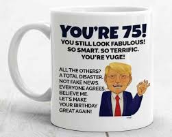 75 mug birthday 75th women mug turning