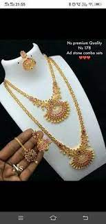 necklace one gram gold jewellery