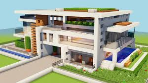 Minecraft modern house map 1.12.2/1.11.2 for minecraft is a building map created by stevo. New Minecraft How To Build A Big Modern House Tutorial How To Make A Mansion 1 Youtube