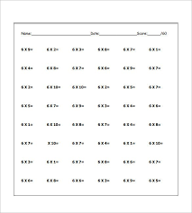 15 times tables worksheets free pdf