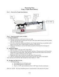 measuring mass