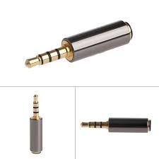 An explanation and diagram showing how to wire a stereo jack connector to 2 rca connectors. 5 Pcs 4 Pole 3 5mm Male Repair Headphone Jack Plug Audio Soldering Adapter Ss Audio Cable Plugs Jacks Home Audio Accessories
