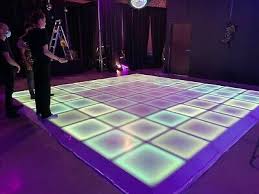 16ft led lighted dance floor
