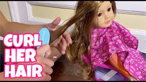 to curl your american doll s hair