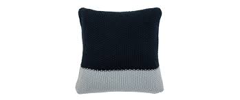 knitted mustard cushion 45cm x 45cm