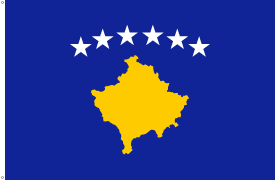 Image result for kosovo flag
