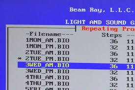 beam ray light and sound generator