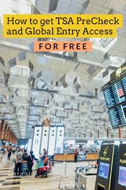 As an added plus, all authorized users also receive reimbursement, so every cardholder can get global entry or tsa precheck without paying extra. How To Get Tsa Precheck Global Entry Access For Free Global Entry Tsa Precheck Travel