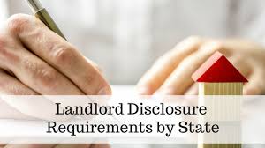 landlord disclosures what you have to
