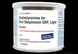 cholestyramine prevalite uses side