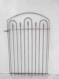 Old Fashioned Iron Gate Outdoor Lawn