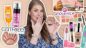 nieuwe essence catrice make up testen