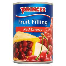 Princes Red Cherry Pie Filling gambar png