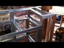 to build an outdoor kitchen with steel